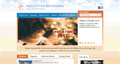 Desktop Screenshot of brighter-beginnings.org